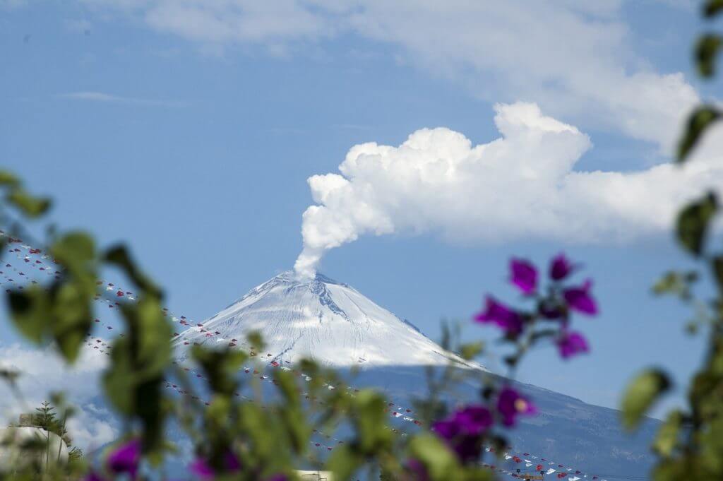 Vulkaan popocatepetl